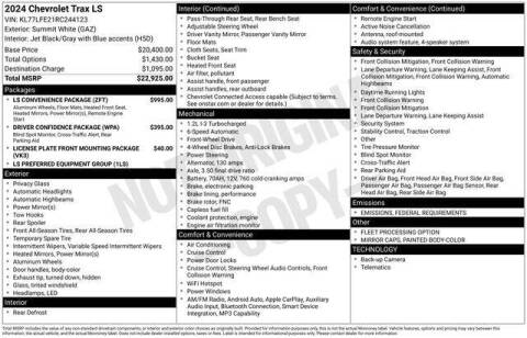 2024 Chevrolet Trax LS