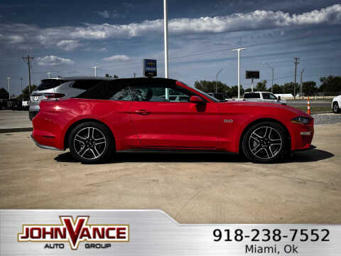 2022 Ford Mustang for sale at Vance Fleet Services in Guthrie OK