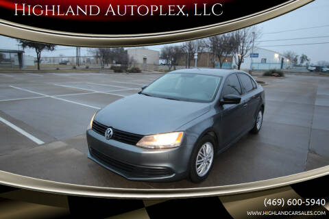 2012 Volkswagen Jetta for sale at Highland Autoplex, LLC in Dallas TX