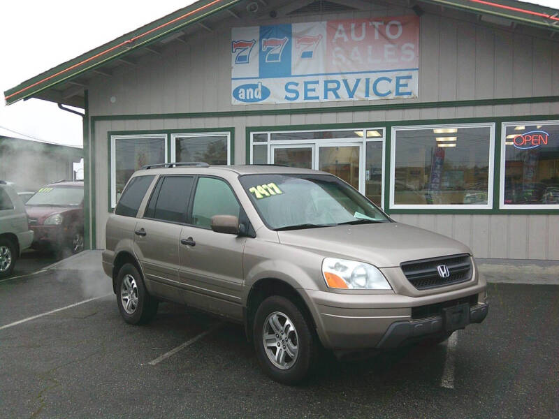 2004 Honda Pilot for sale at 777 Auto Sales and Service in Tacoma WA