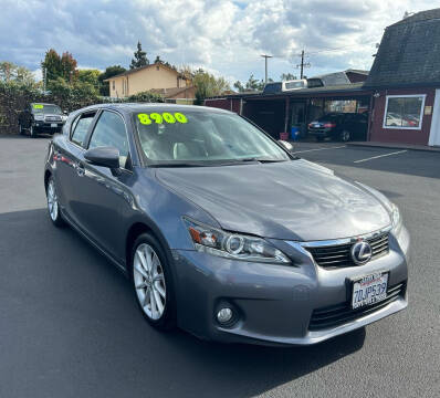 2013 Lexus CT 200h for sale at Tony's Toys and Trucks Inc in Santa Rosa CA