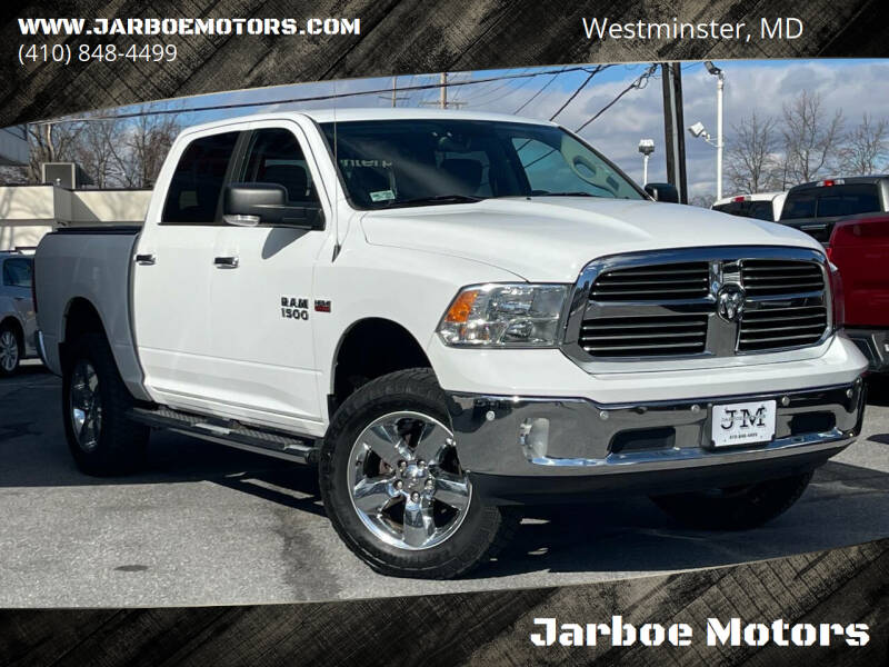 2016 RAM 1500 for sale at Jarboe Motors in Westminster MD
