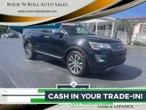 2016 Ford Explorer Platinum