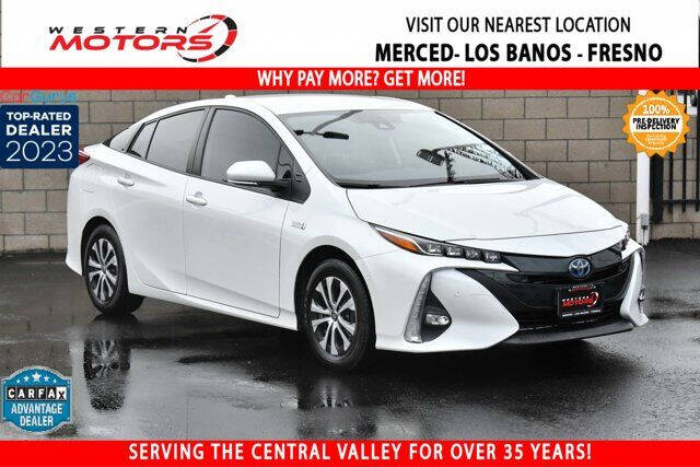 2021 Toyota Prius Prime for sale at Western Motors Los Banos in Los Banos CA