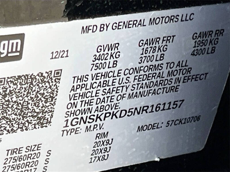 2022 Chevrolet Tahoe Z71