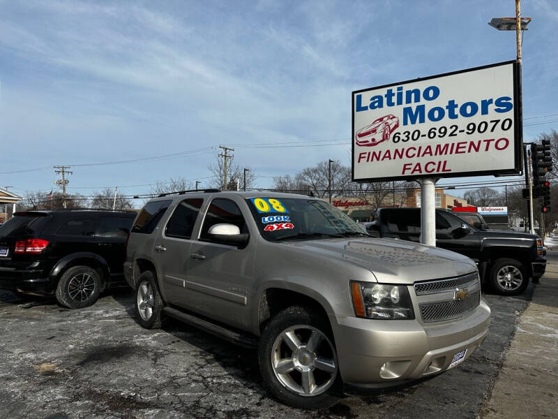 2008 Chevrolet Tahoe for sale at Latino Motors in Aurora IL