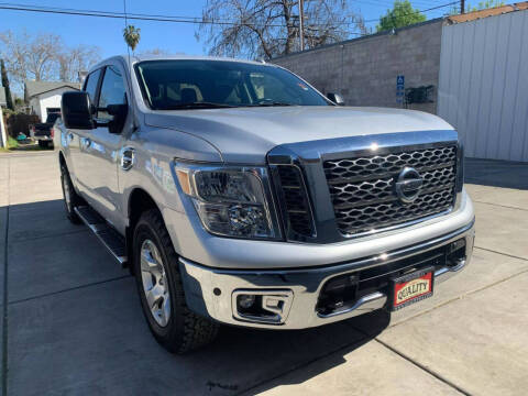 2017 Nissan Titan for sale at Quality Pre-Owned Vehicles in Roseville CA