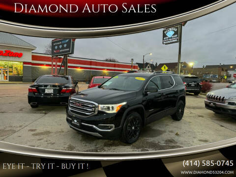 2017 GMC Acadia for sale at DIAMOND AUTO SALES LLC in Milwaukee WI