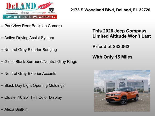 2026 Jeep Compass Limited