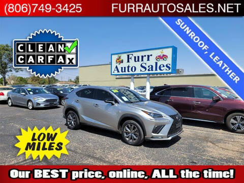 2020 Lexus NX 300 for sale at FURR AUTO SALES in Lubbock TX