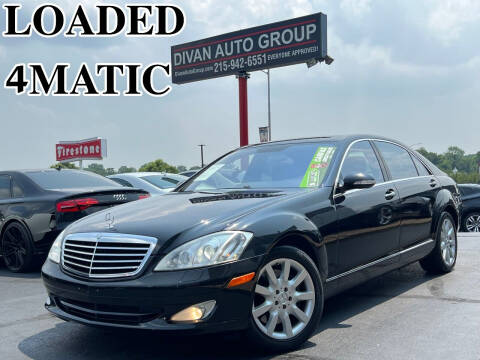 2007 Mercedes-Benz S-Class for sale at Divan Auto Group in Feasterville Trevose PA