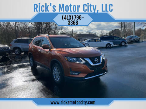 2017 Nissan Rogue for sale at Rick's Motor City, LLC in Springfield MA