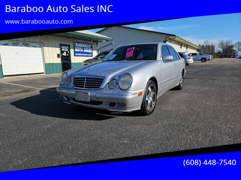 2002 Mercedes-Benz E-Class for sale at Baraboo Auto Sales INC in Baraboo WI