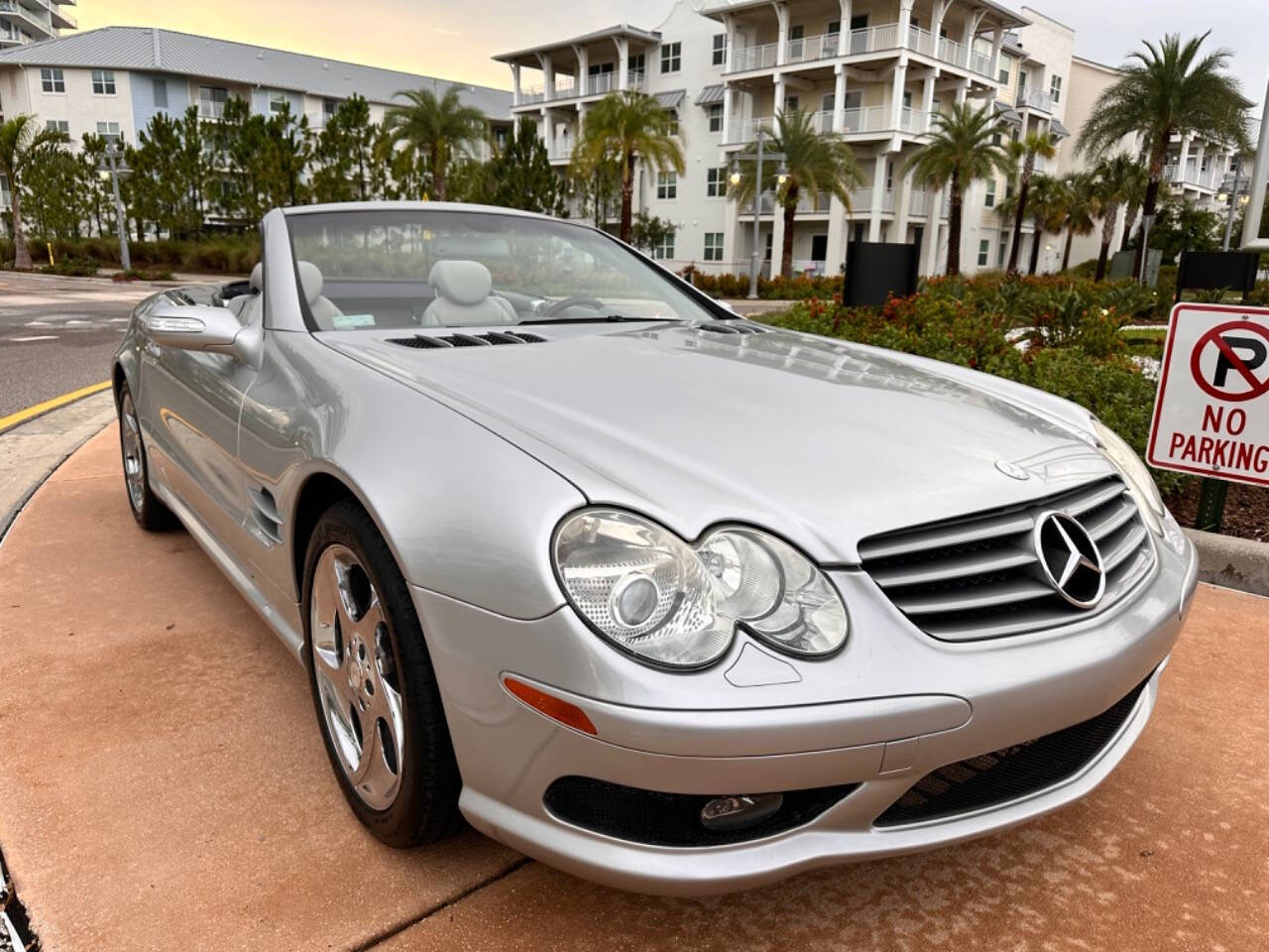 2004 Mercedes-Benz SL-Class for sale at EUROPEAN MOTORCARS OF TAMPA in Tampa, FL