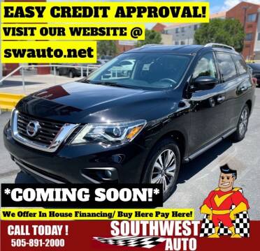 2017 Nissan Pathfinder for sale at SOUTHWEST AUTO in Albuquerque NM