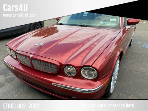 2004 Jaguar XJR for sale at Cars4U in Escondido CA