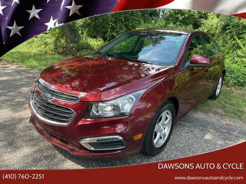 2016 Chevrolet Cruze Limited for sale at Dawsons Auto & Cycle in Glen Burnie MD