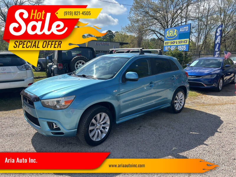 2011 Mitsubishi Outlander Sport for sale at Aria Auto Inc. in Raleigh NC