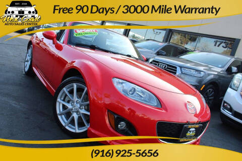 2009 Mazda MX-5 Miata for sale at West Coast Auto Sales Center in Sacramento CA