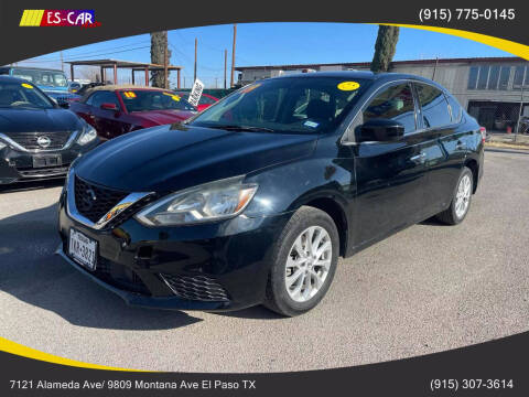 2019 Nissan Sentra for sale at Escar Auto in El Paso TX