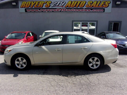 2013 Chevrolet Malibu for sale at ROYERS 219 AUTO SALES in Dubois PA