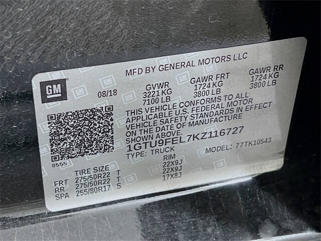 2019 GMC Sierra 1500