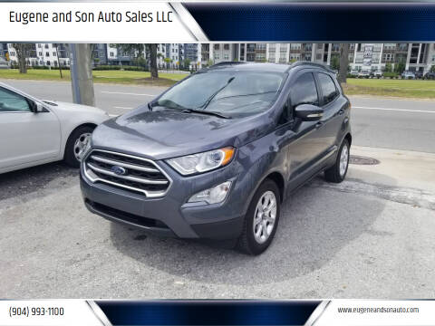 2019 Ford EcoSport for sale at Eugene And Son Auto Sales LLC in Jacksonville FL