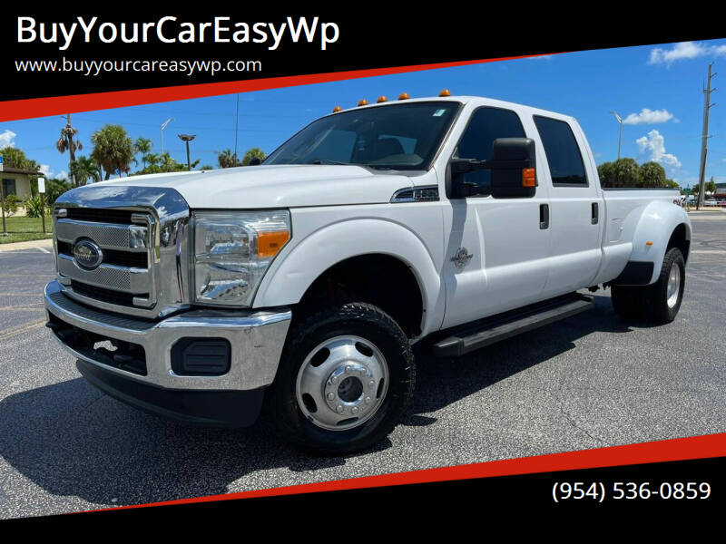 2015 Ford F-350 Super Duty for sale at BuyYourCarEasyWp in West Park FL