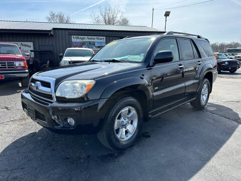 2007 Toyota 4Runner for sale at VILLAGE AUTO MART LLC in Portage IN