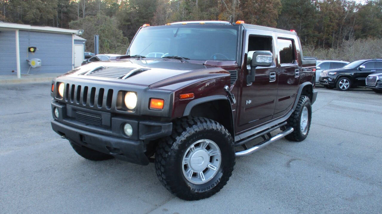Red 2006 HUMMER H2 SUT Base 4dr Crew Cab 4WD SB 1