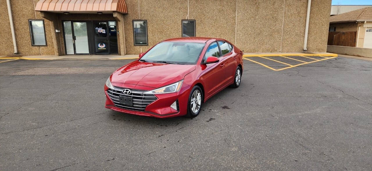 2019 Hyundai ELANTRA for sale at Rideaway Auto Sales, LLC in Denver, CO