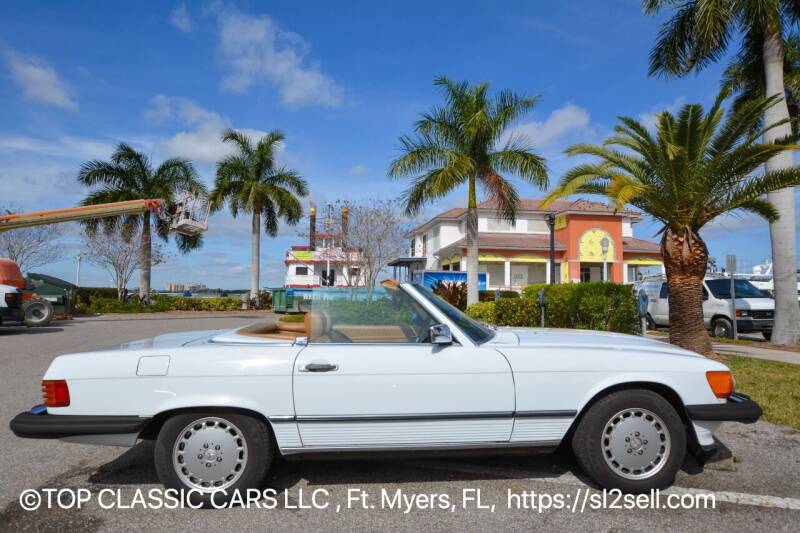 1987 Mercedes-Benz 560-Class for sale at Top Classic Cars LLC in Fort Myers FL