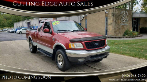 2002 Ford F-150 for sale at Cutting Edge Auto Sales in Willoughby OH