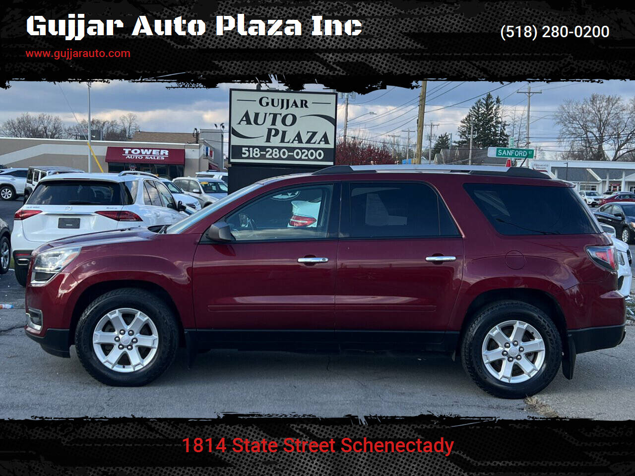 2015 GMC Acadia for sale at Gujjar Auto Plaza Inc in Schenectady, NY