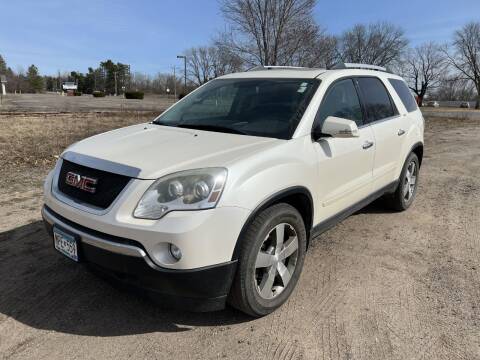 2012 GMC Acadia for sale at D & T AUTO INC in Columbus MN