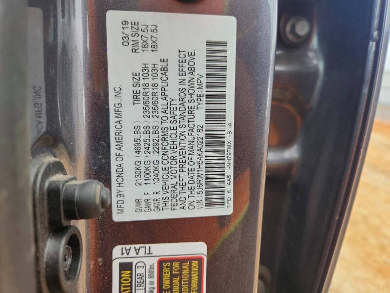 2019 Honda CR-V EX