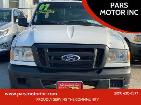 2007 Ford Ranger for sale at PARS MOTOR INC in Pomona CA