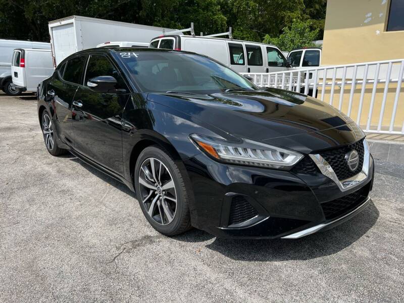 2019 Nissan Maxima for sale at LKG Auto Sales Inc in Miami FL