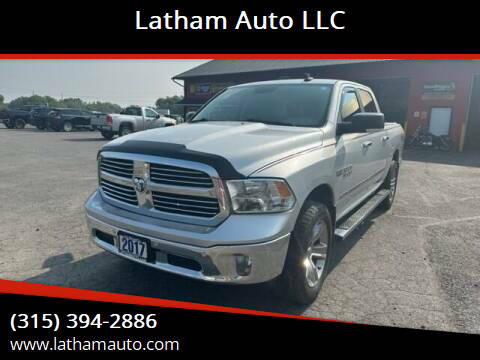 2017 RAM 1500 for sale at Latham Auto LLC in Ogdensburg NY