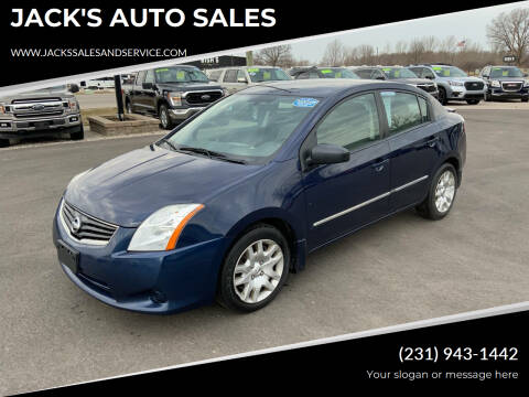 2012 Nissan Sentra for sale at JACK'S AUTO SALES in Traverse City MI