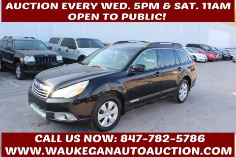 2010 Subaru Outback for sale at Waukegan Auto Auction in Waukegan IL