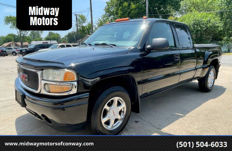 2002 GMC Sierra 1500 for sale at Midway Motors in Conway AR