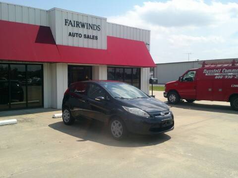 2013 Ford Fiesta for sale at Fairwinds Auto Sales in Dewitt AR