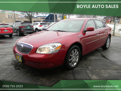 2008 Buick Lucerne for sale at Boyle Auto Sales in Appleton WI