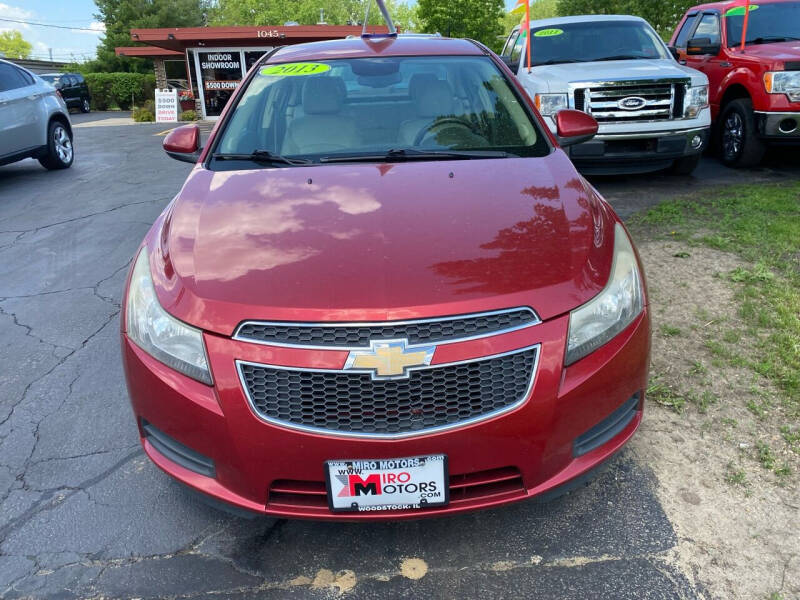 2013 Chevrolet Cruze for sale at Miro Motors INC in Woodstock IL