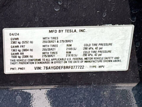 2024 Tesla Model Y Performance