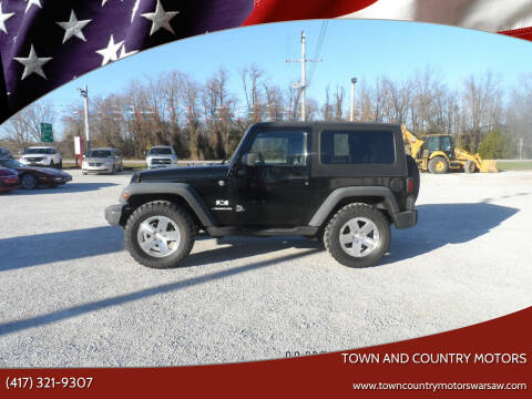 Jeep Wrangler For Sale in Warsaw, MO - Town and Country Motors