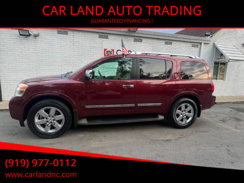 2011 Nissan Armada for sale at CAR LAND  AUTO TRADING in Raleigh NC