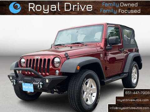 2015 Jeep Wrangler for sale at Royal Drive in Newport MN
