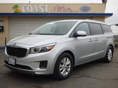 2016 Kia Sedona for sale at Coast Motors in Arroyo Grande CA